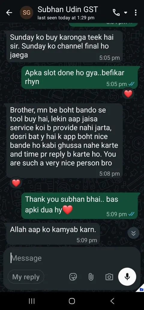 WhatsApp review from a GroupSEOToolz member
